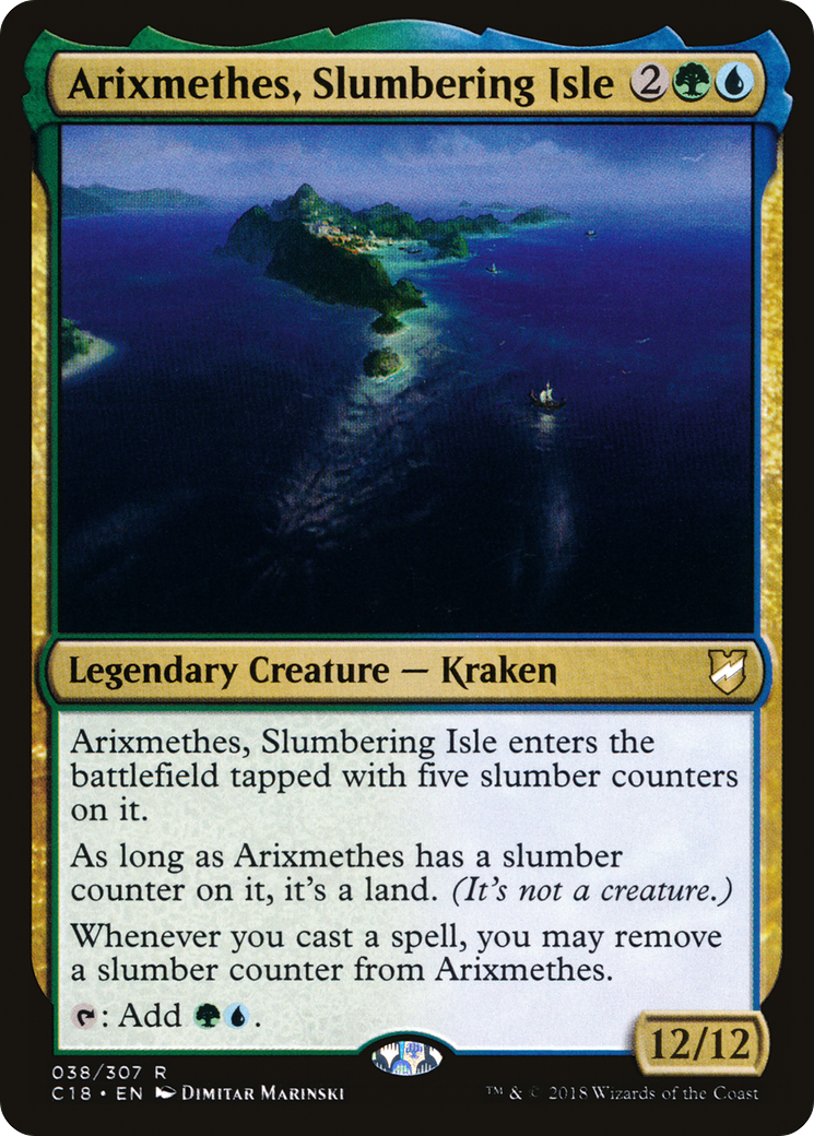 Arixmethes, Slumbering Isle (C18-038)