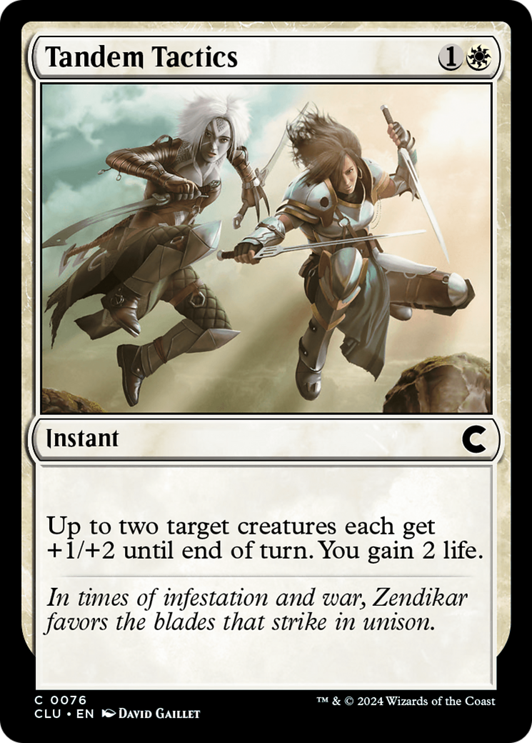 Tandem Tactics (CLU-076)