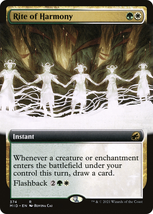 Rite of Harmony (MID-374) (Extended Art) (Foil)