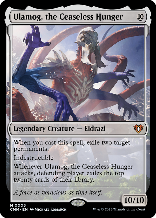 Ulamog, the Ceaseless Hunger (CMM-005) (Foil)