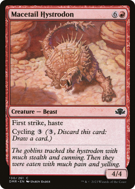 Macetail Hystrodon (DMR-130) (Foil)