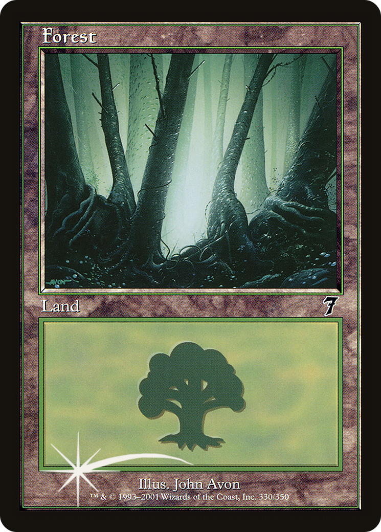 Forest (7ED-330★) (Foil)