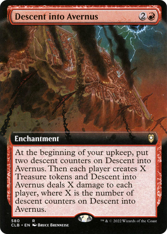 Descent into Avernus (CLB-580) (Extended Art) (Foil)