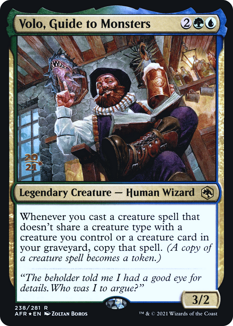 Volo, Guide to Monsters (PRE-238S) (Foil)