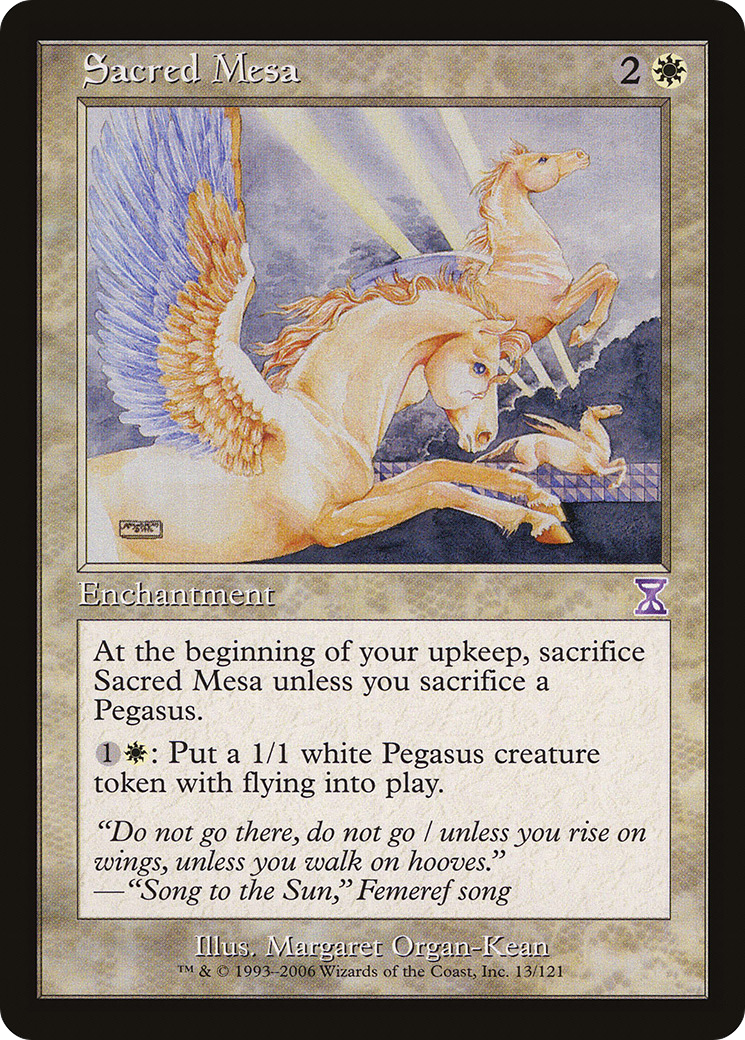 Sacred Mesa (TSB-013) (Foil)