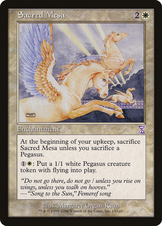 Sacred Mesa (TSB-013) (Foil)