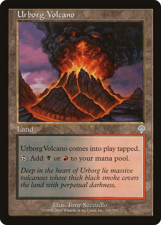 Urborg Volcano (INV-330) (Foil)