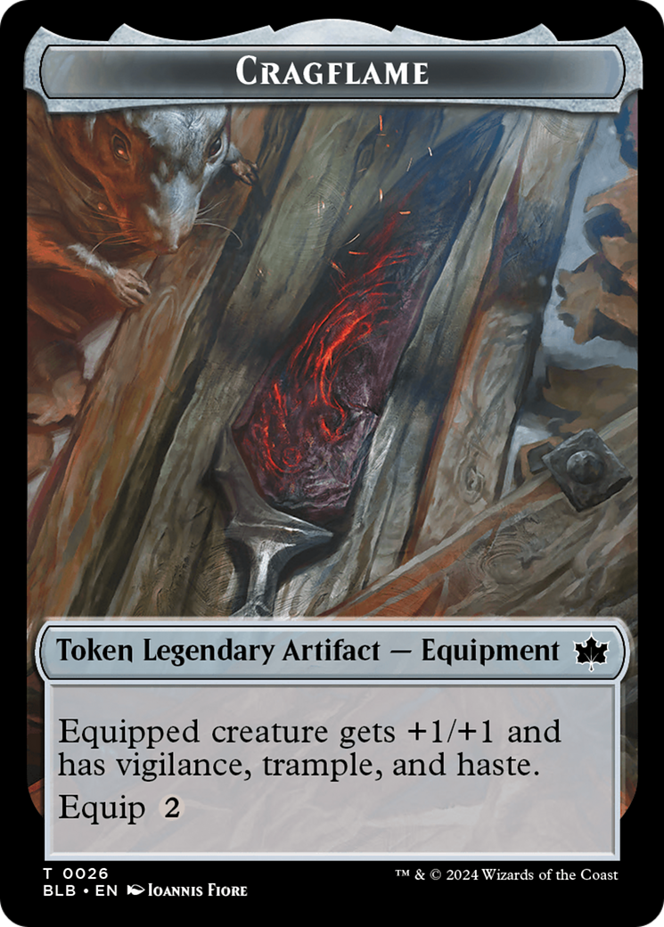 Cragflame Token (BLB-026)