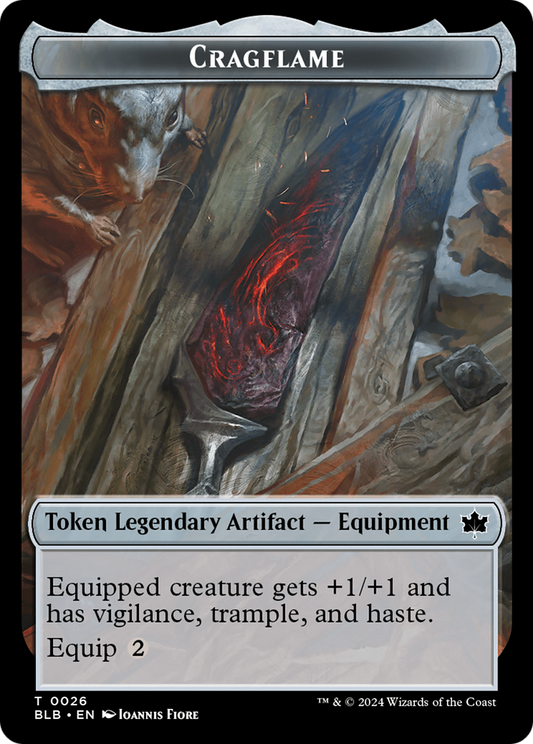 Cragflame Token (BLB-026)