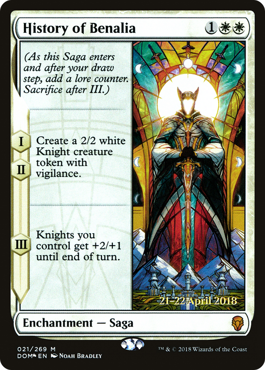 History of Benalia (PRE-21S) (Foil)