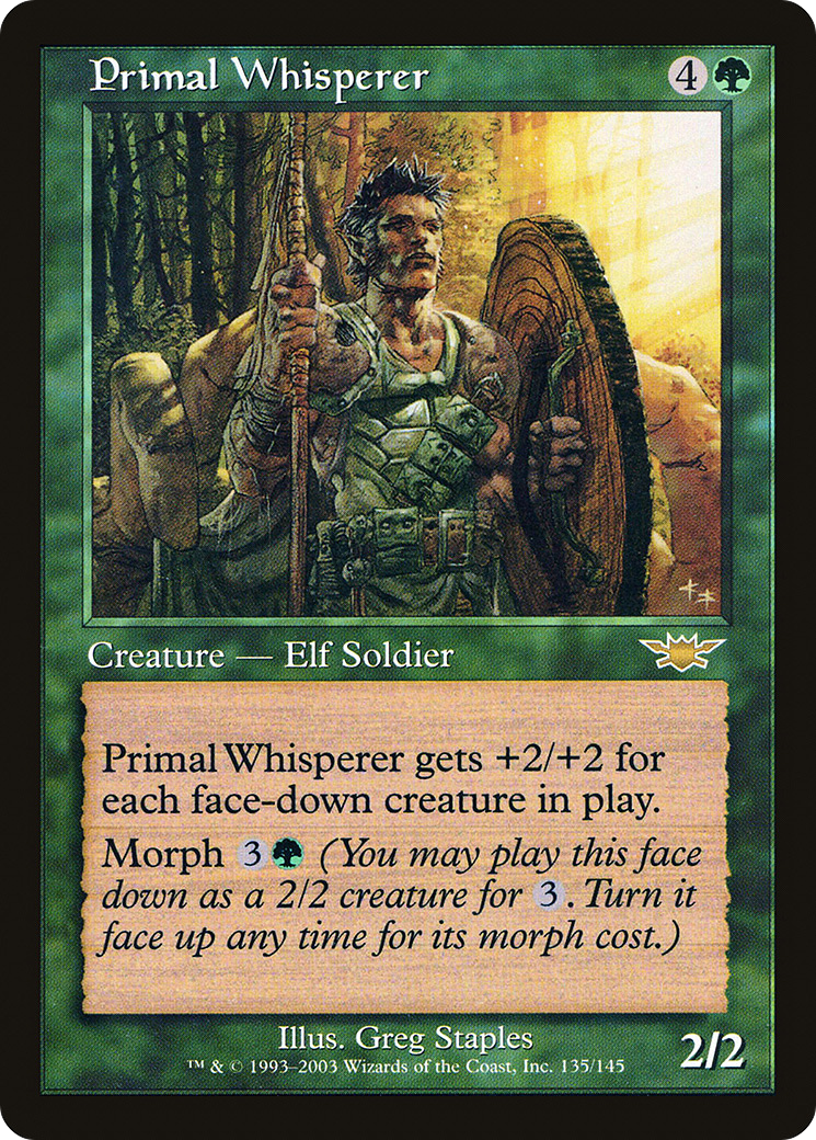 Primal Whisperer (LGN-135) (Foil)