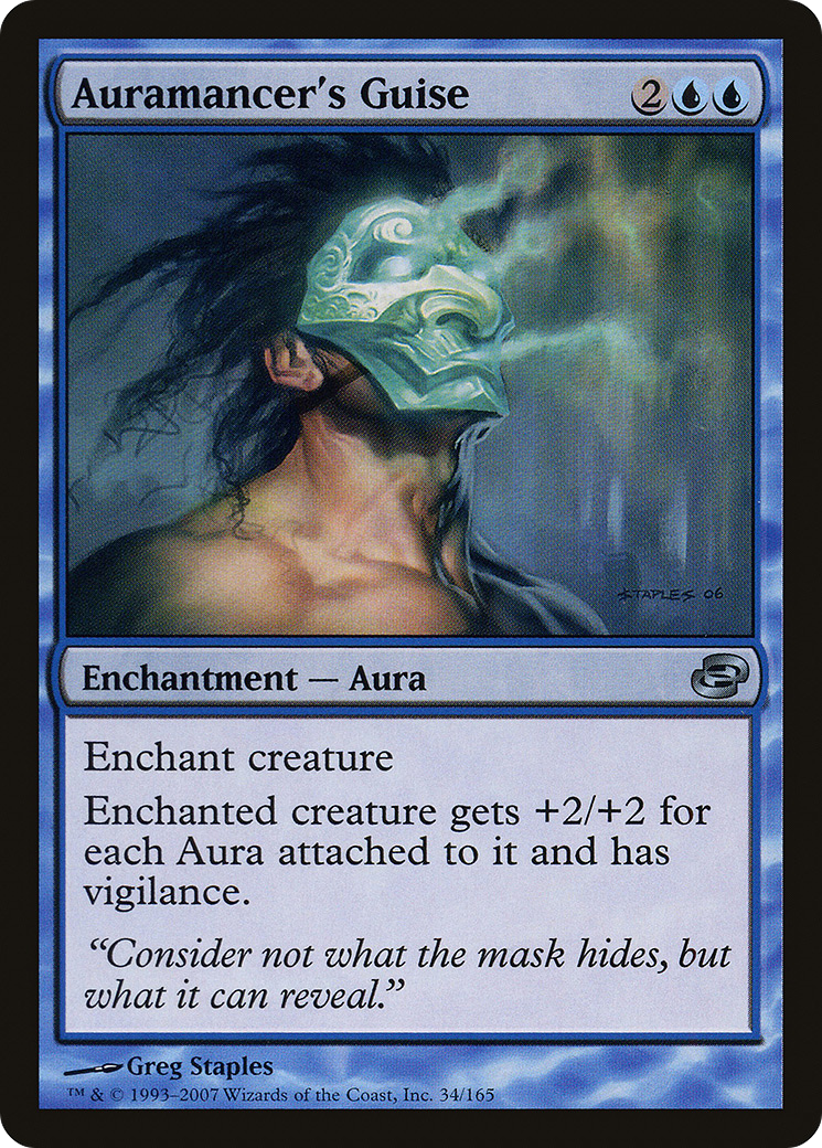 Auramancer's Guise (PLC-034) (Foil)