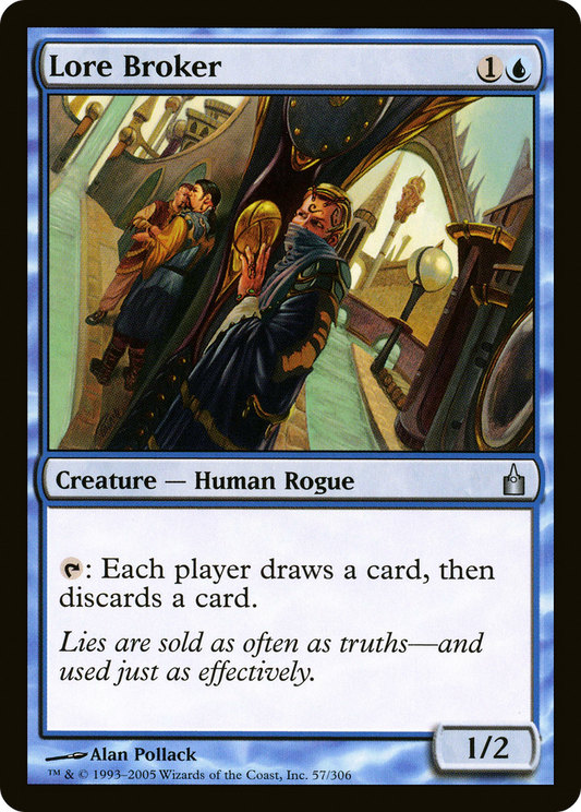 Lore Broker (RAV-057) (Foil)