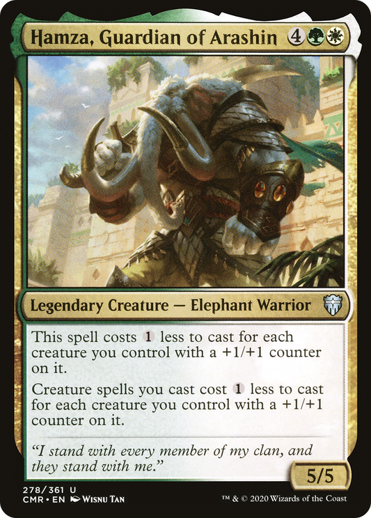 Hamza, Guardian of Arashin (CMR-278) (Foil)