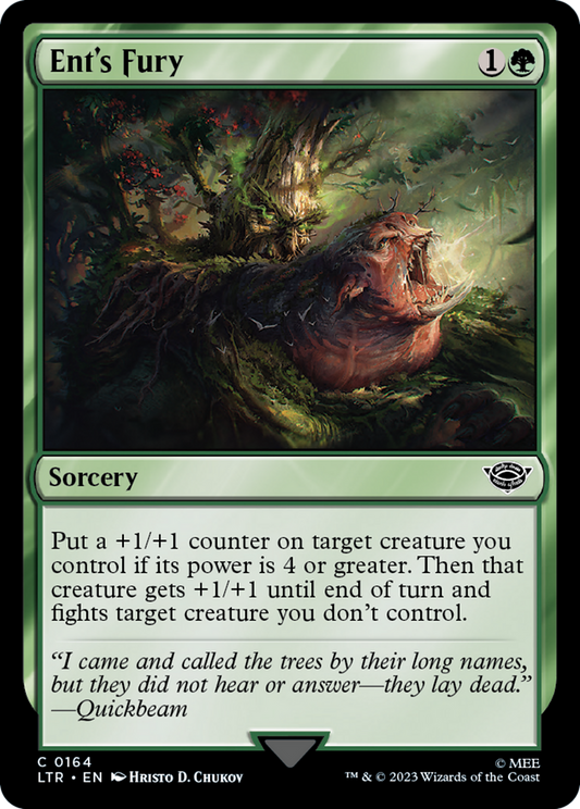 Ent's Fury (LTR-164) (Foil)