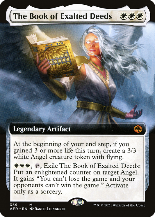 The Book of Exalted Deeds (AFR-359) (Extended Art) (Foil)