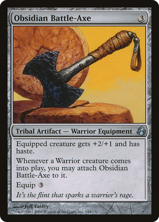 Obsidian Battle-Axe (MOR-144)