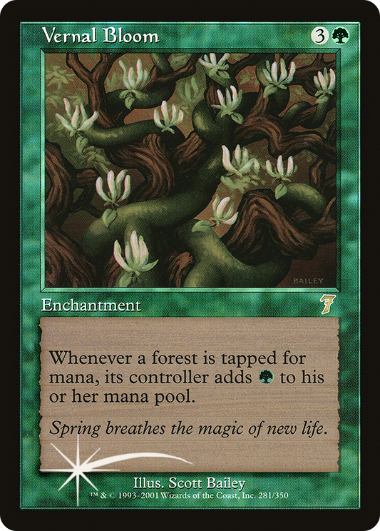Vernal Bloom (7ED-281★) (Foil)