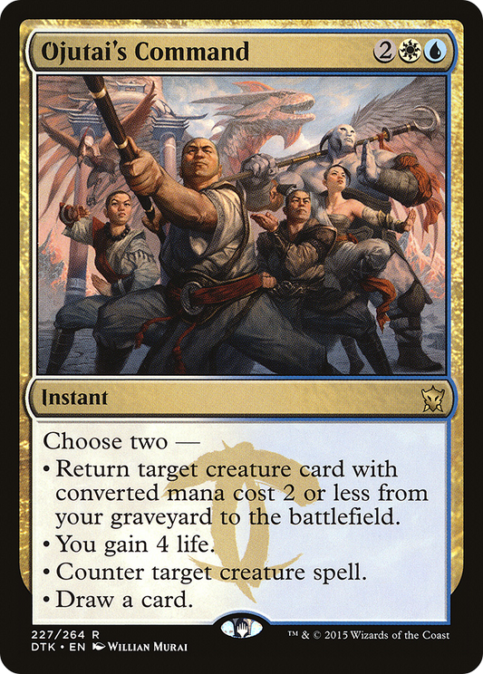 Ojutai's Command (DTK-227) (Foil)