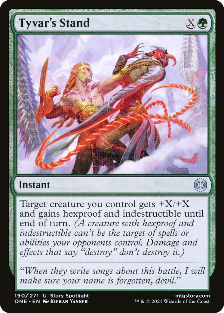 Tyvar's Stand (ONE-190) (Foil)