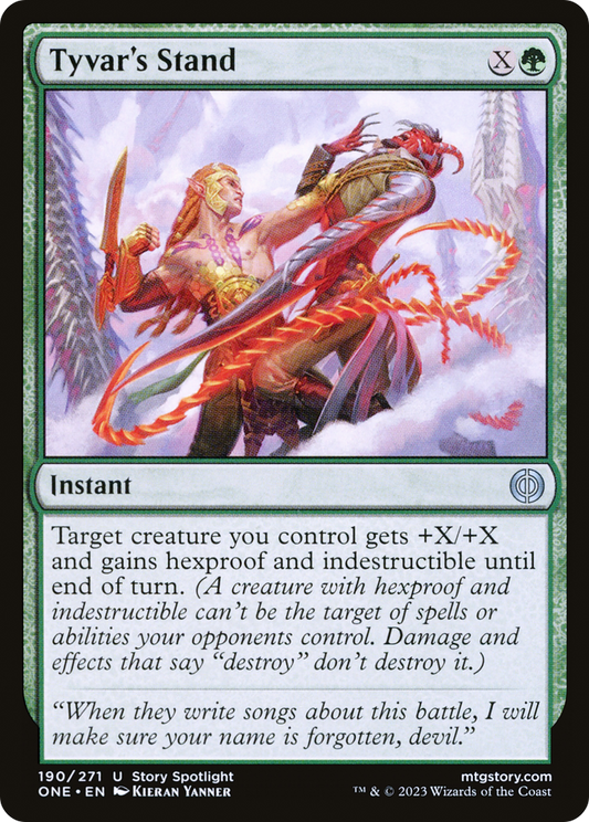 Tyvar's Stand (ONE-190) (Foil)