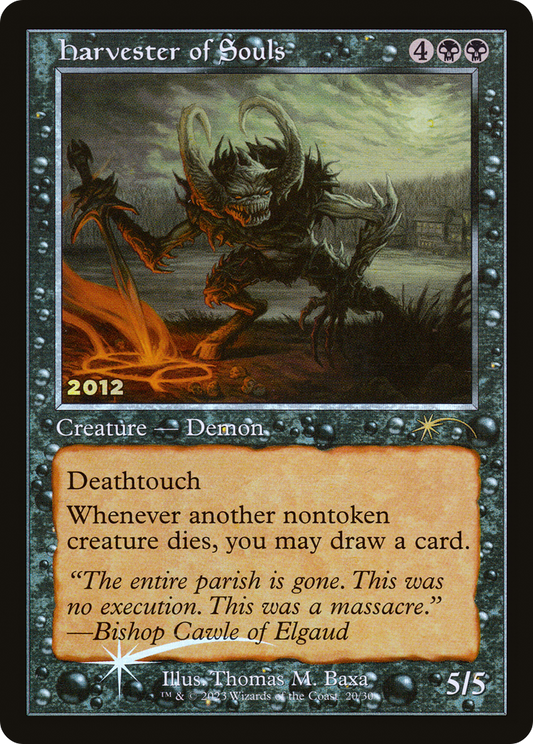 Harvester of Souls (30A-P-020) (Foil)