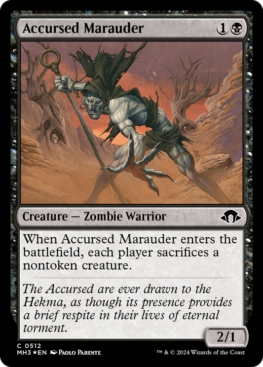 Accursed Marauder (MH3-512) (Ripple) (Foil)