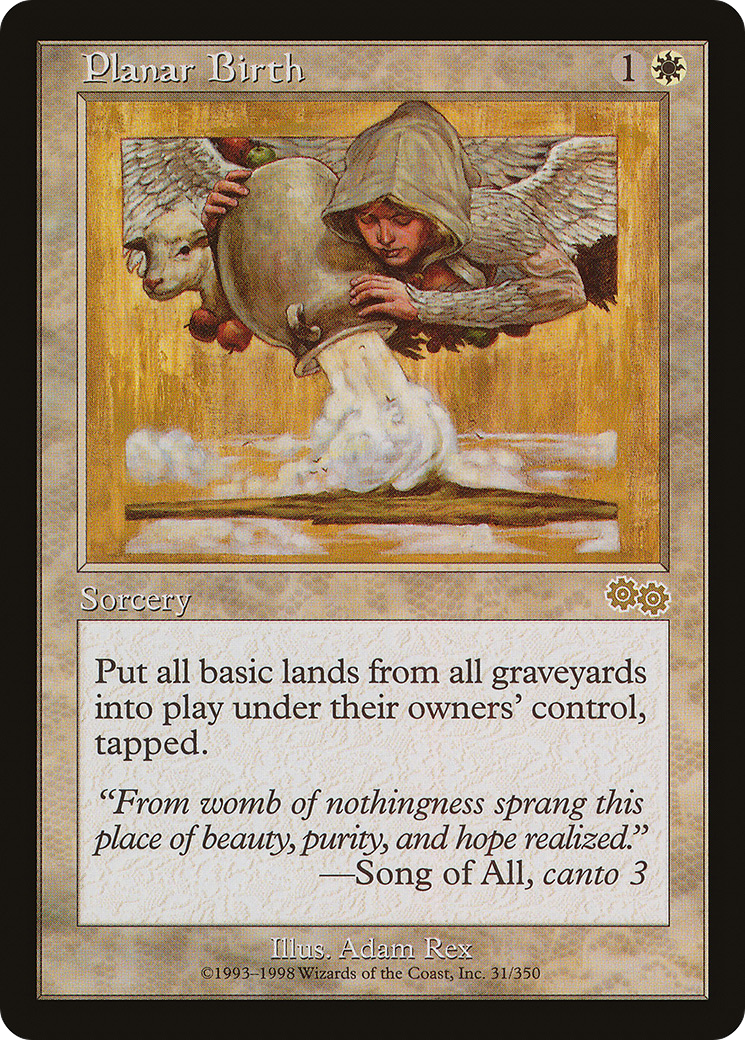 Planar Birth (USG-031)