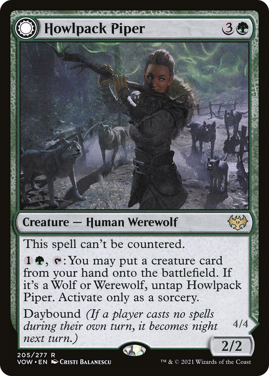 Howlpack Piper // Wildsong Howler (VOW-205)