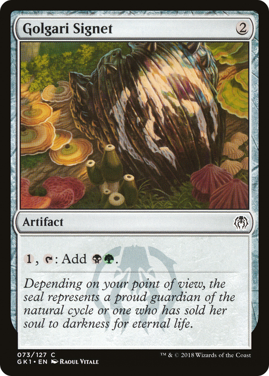 Golgari Signet (GR1-073)
