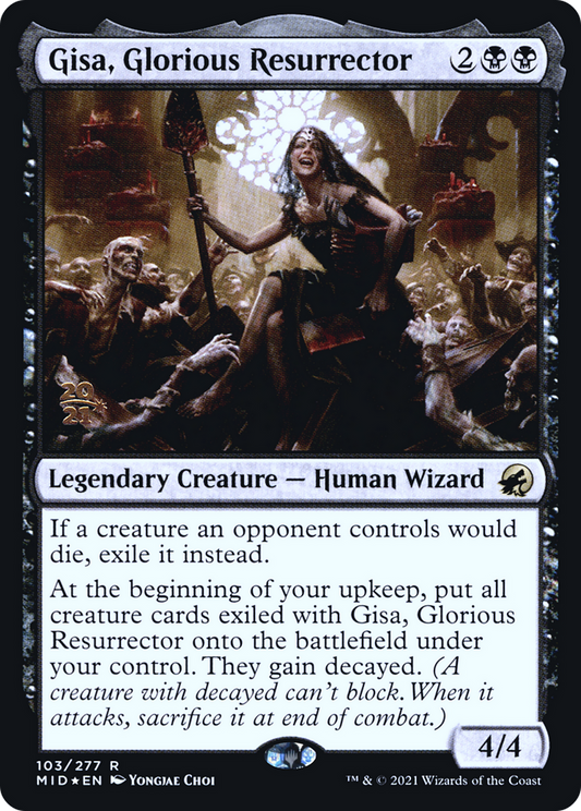Gisa, Glorious Resurrector (PRE-103S) (Foil)