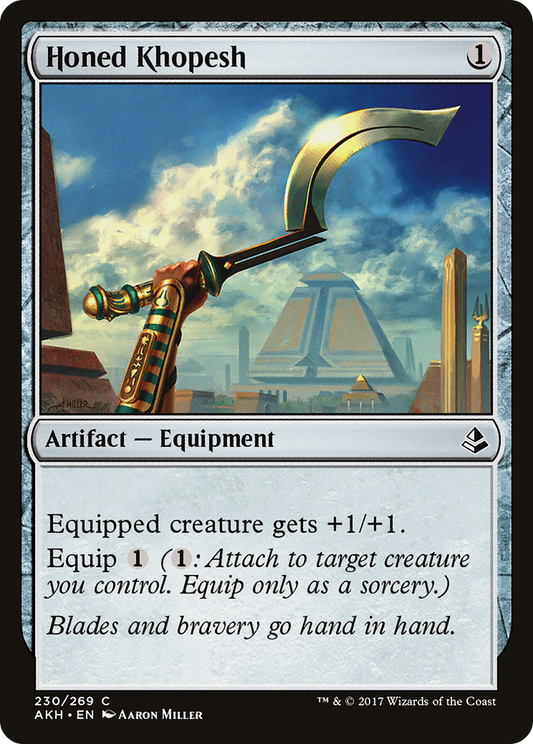 Honed Khopesh (AKH-230) (Foil)
