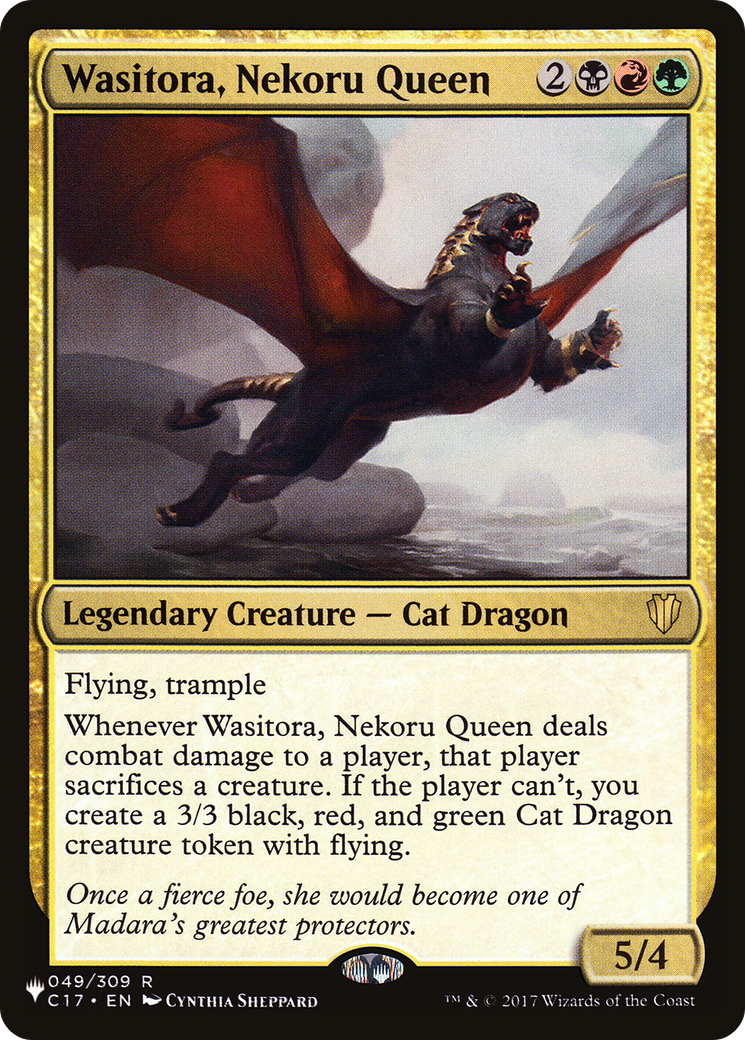 Wasitora, Nekoru Queen (LIST-C17-49)