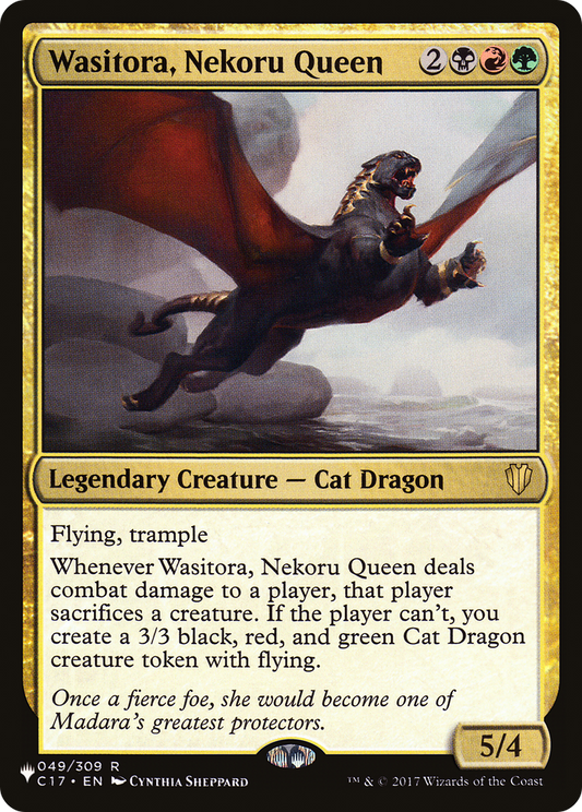 Wasitora, Nekoru Queen (LIST-C17-49)