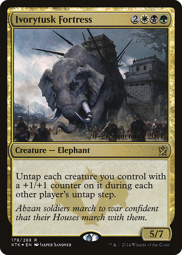 Ivorytusk Fortress (PRE-179S) (Foil)
