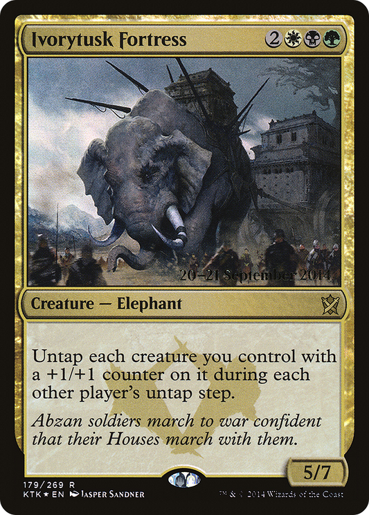 Ivorytusk Fortress (PRE-179S) (Foil)