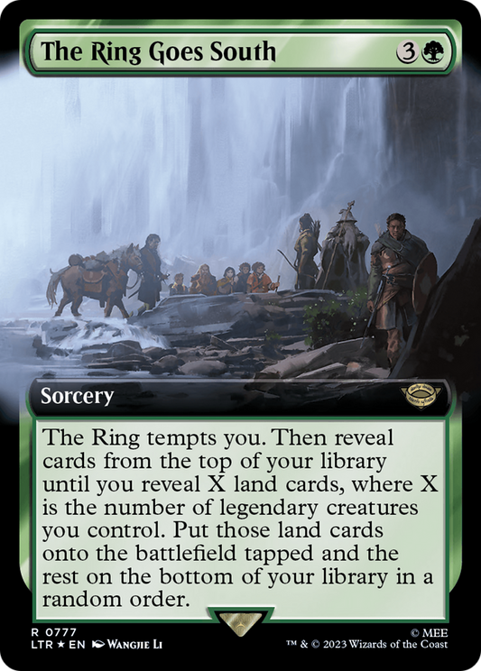 The Ring Goes South (LTR-777) (Extended Art) (Surge Foil)