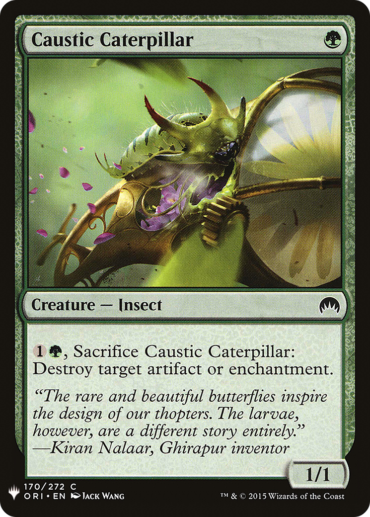 Caustic Caterpillar (LIST-ORI-170)