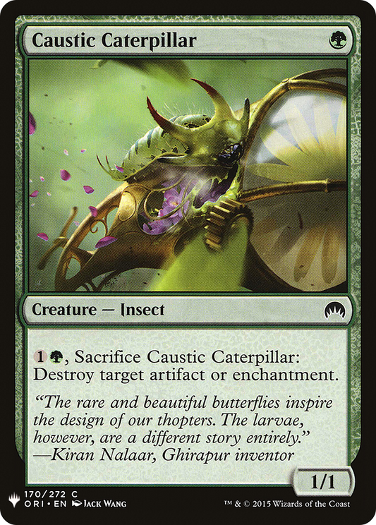Caustic Caterpillar (LIST-ORI-170)