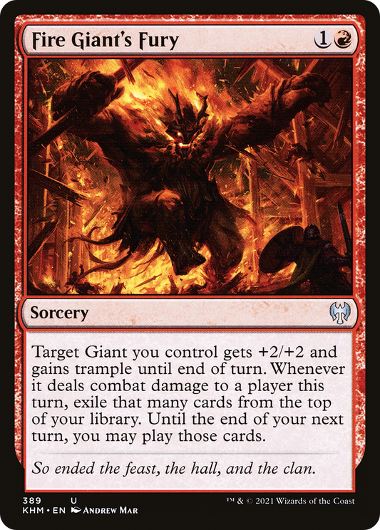Fire Giant's Fury (KHM-389)