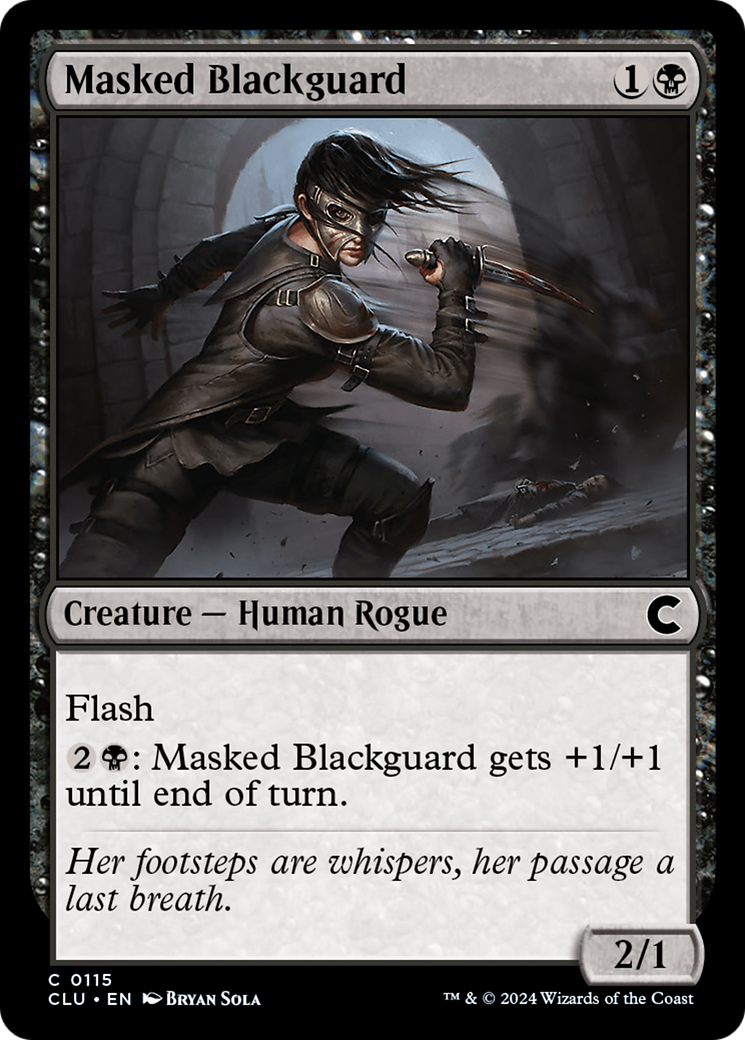 Masked Blackguard (CLU-115)