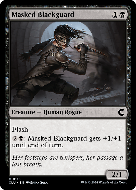 Masked Blackguard (CLU-115)