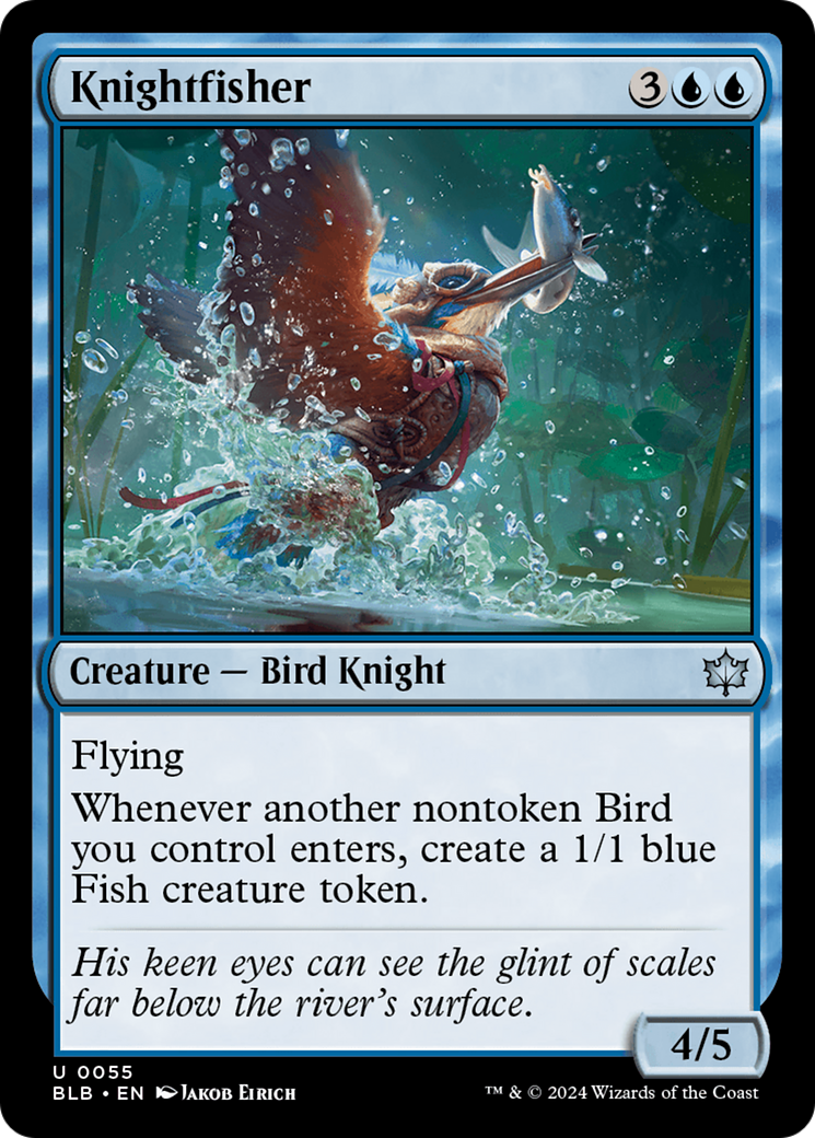 Knightfisher (BLB-055) (Foil)