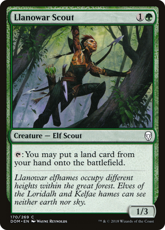 Llanowar Scout (DOM-170)