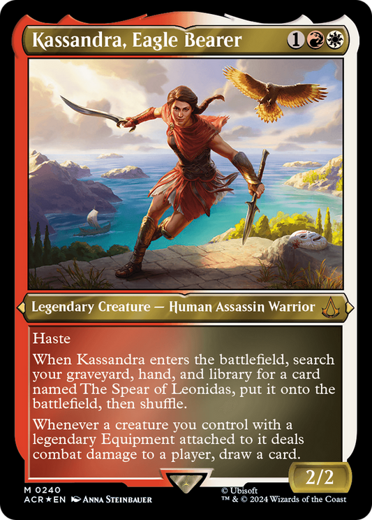 Kassandra, Eagle Bearer (ACR-240) (Etched Foil)
