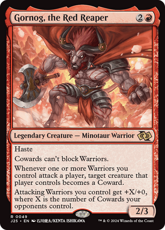 Gornog, the Red Reaper (J25-049)