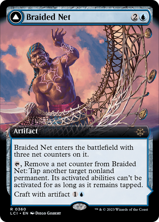 Braided Net // Braided Quipu (LCI-360) (Extended Art)