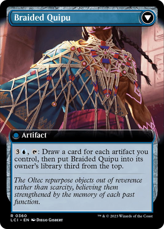 Braided Net // Braided Quipu (LCI-360) (Extended Art)