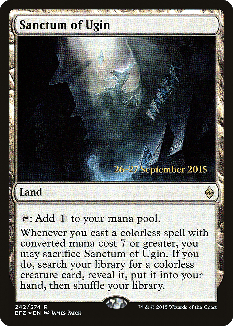 Sanctum of Ugin (PRE-242S) (Foil)