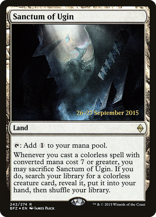Sanctum of Ugin (PRE-242S) (Foil)